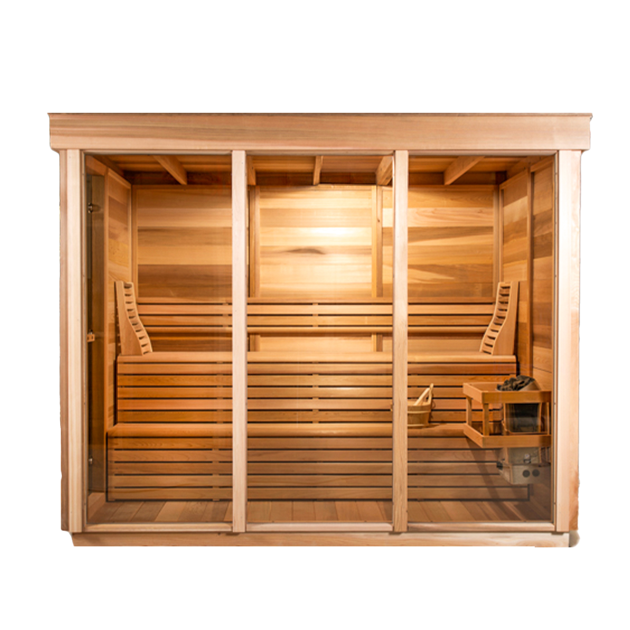 Outdoor 580 Pure Cube Sauna - 5 Person – The Muskoka Sauna Co