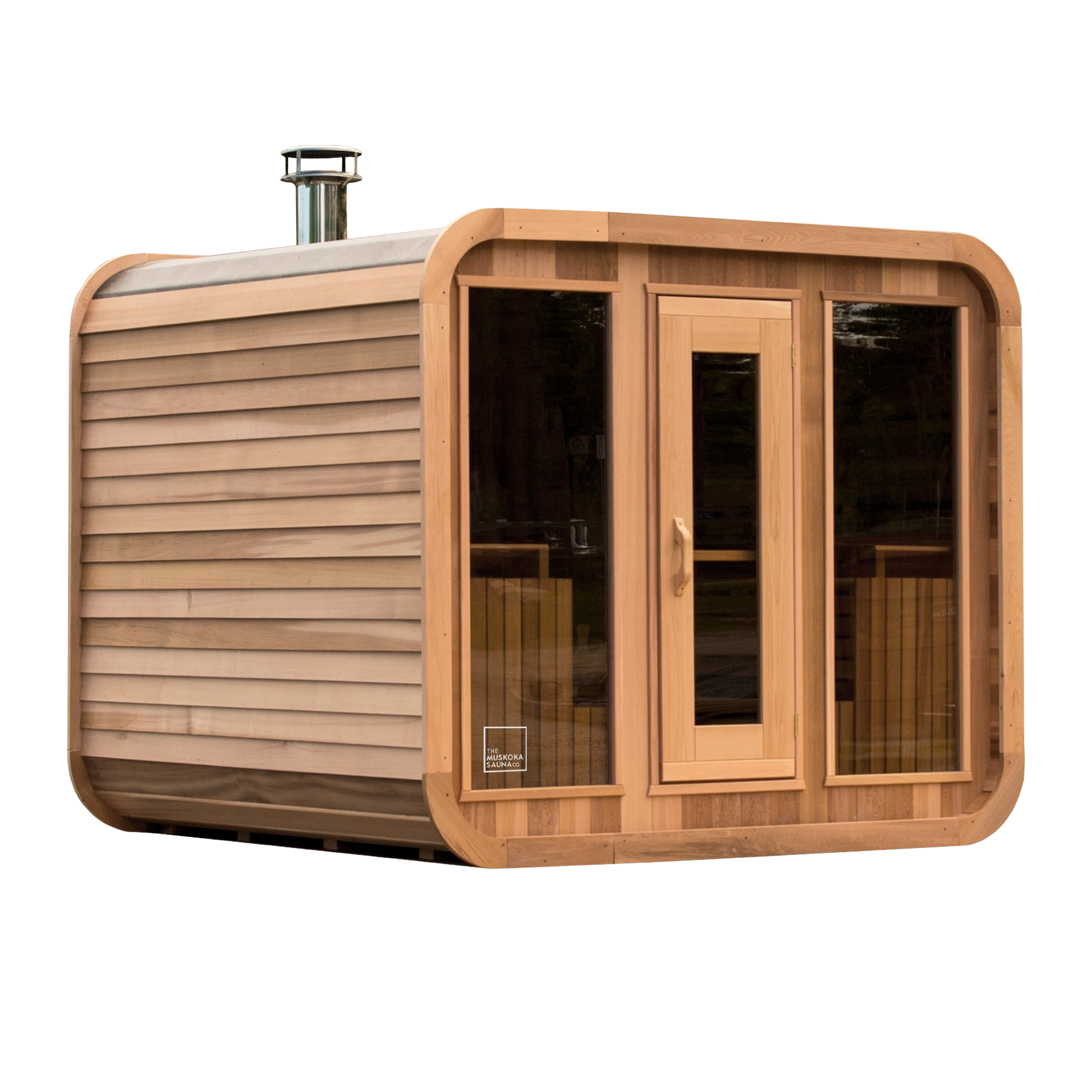 The Luna 8'x6' Sauna | Cedar Luna Saunas – The Muskoka Sauna Co