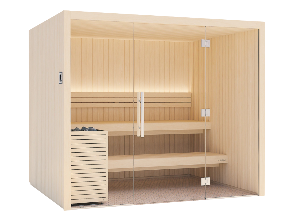 Auroom Indoor Emma Glass Cabin Sauna