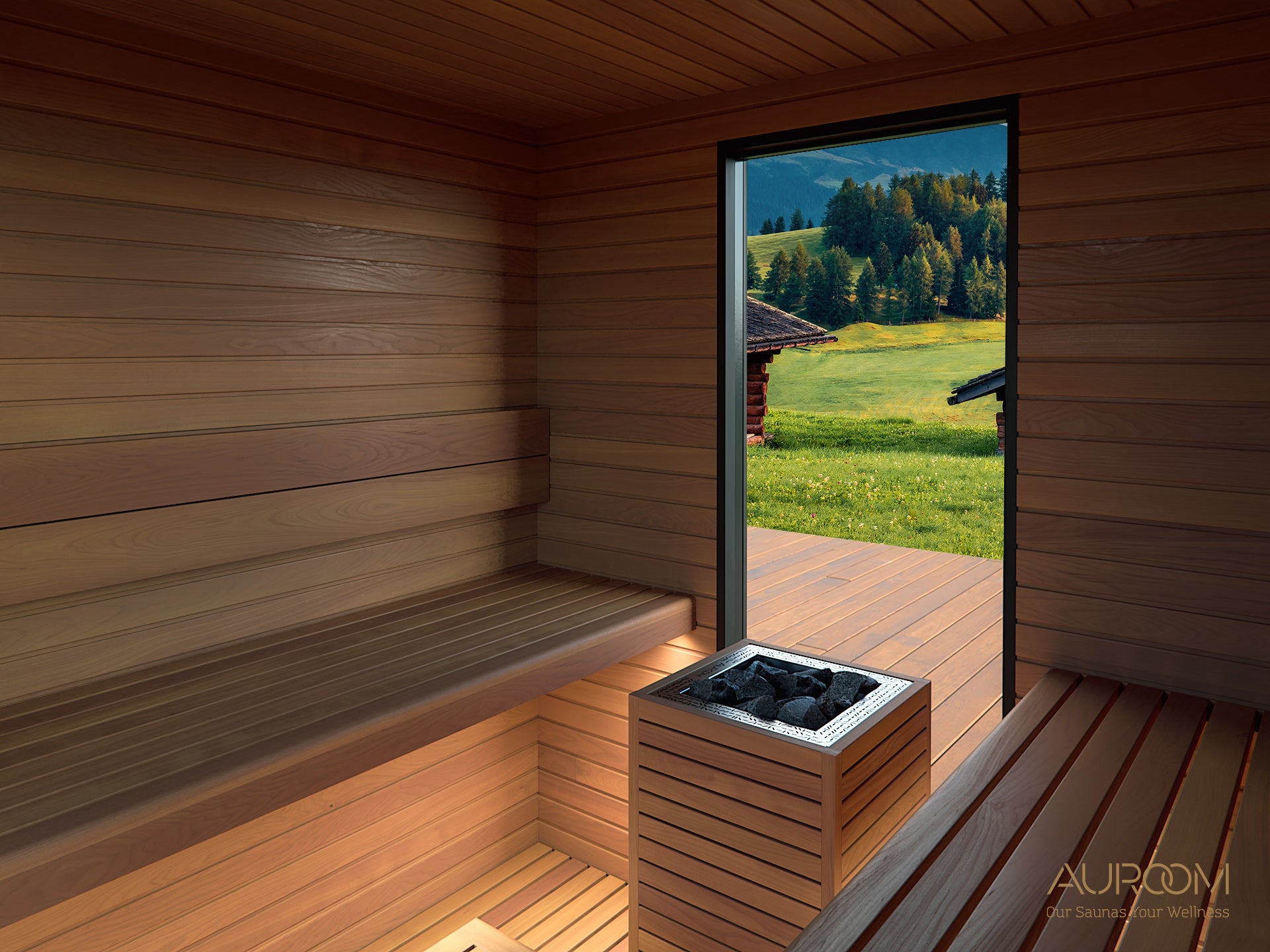 Auroom Outdoor Garda Sauna