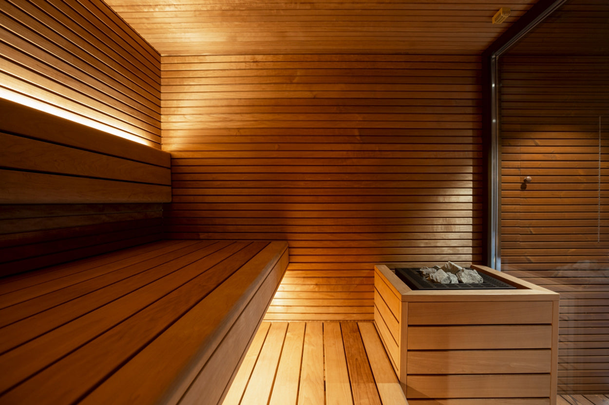 Auroom Outdoor Arti Sauna interior