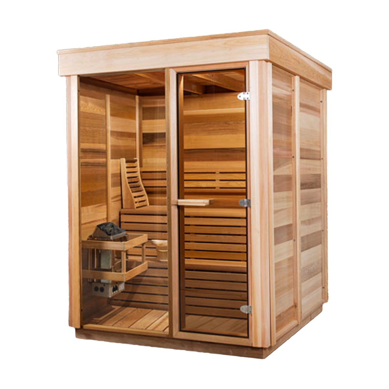 Outdoor 550 Pure Cube Sauna - 3 Person