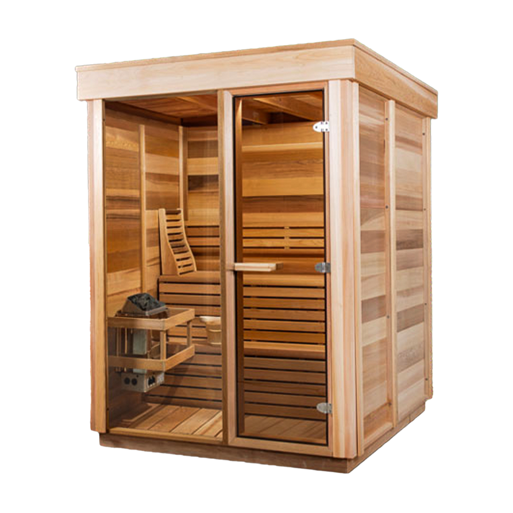 Outdoor 550 Pure Cube Sauna - 3 Person