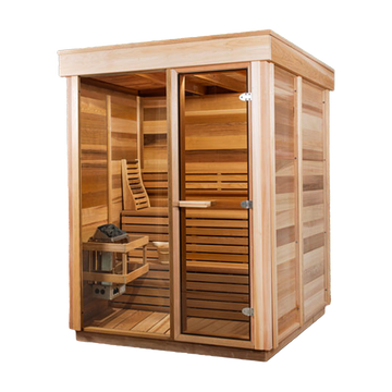 Outdoor 550 Pure Cube Sauna - 3 Person