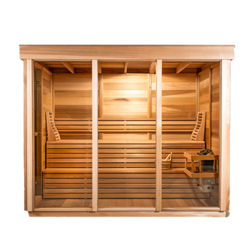 Outdoor 580 Pure Cube Sauna - 5 Person