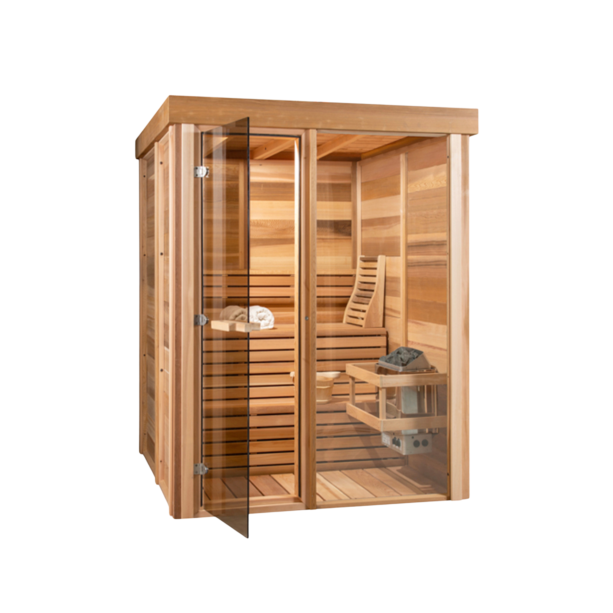 Indoor 550 Pure Cube Sauna - 3 Person