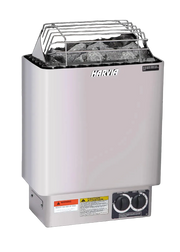 Harvia sauna heater on a white background