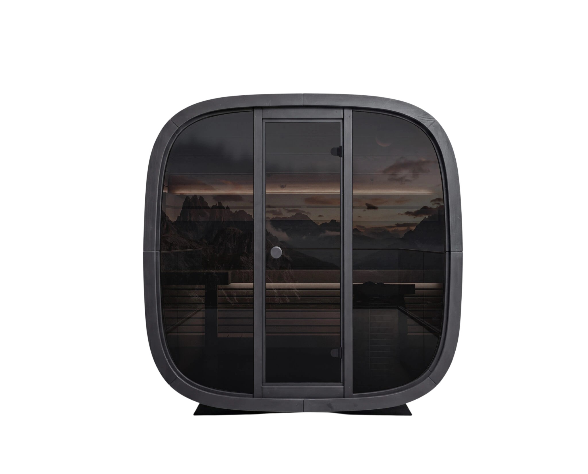 Leil Black Cube Classic Sauna