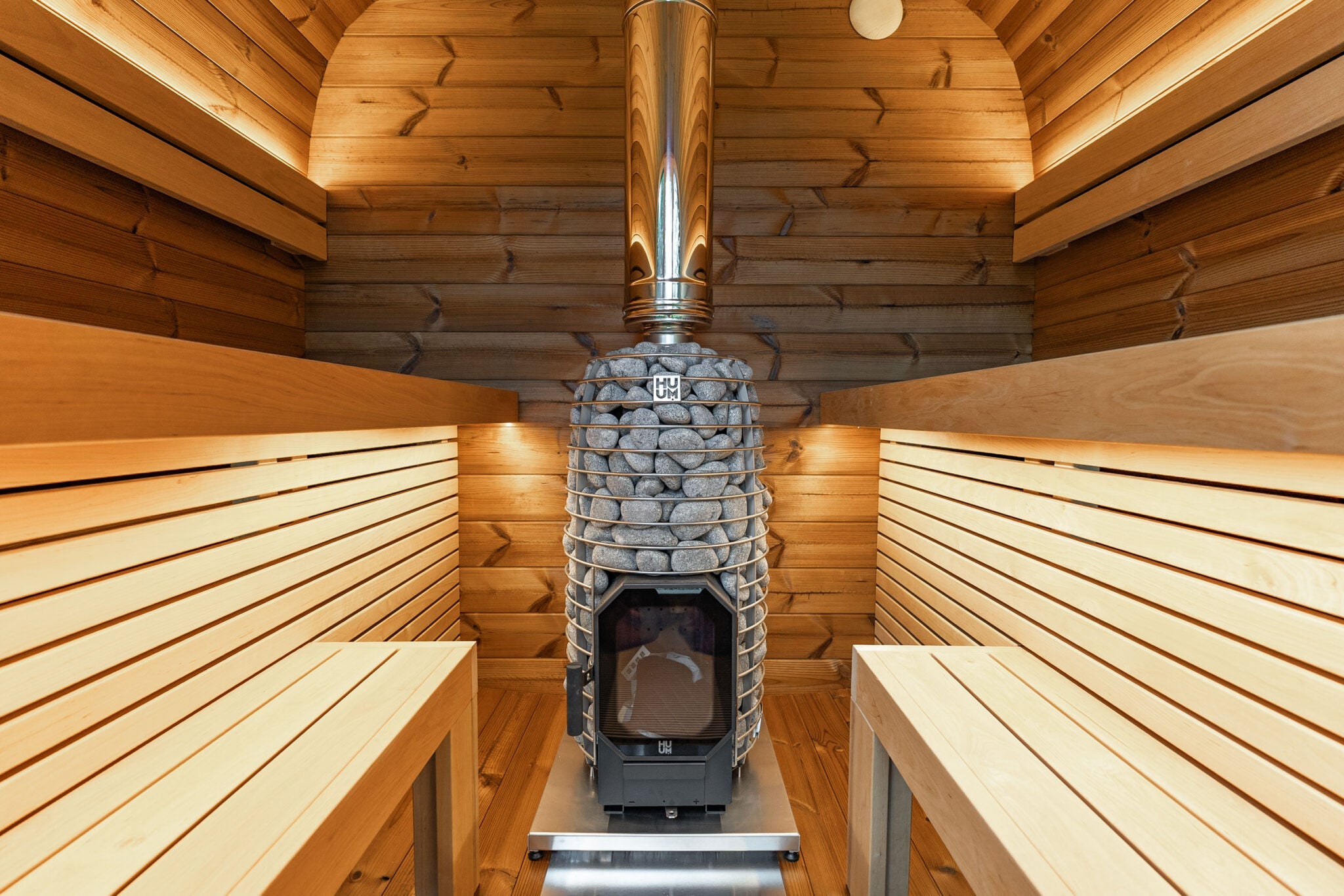 Leil Black Cube Comfort Sauna