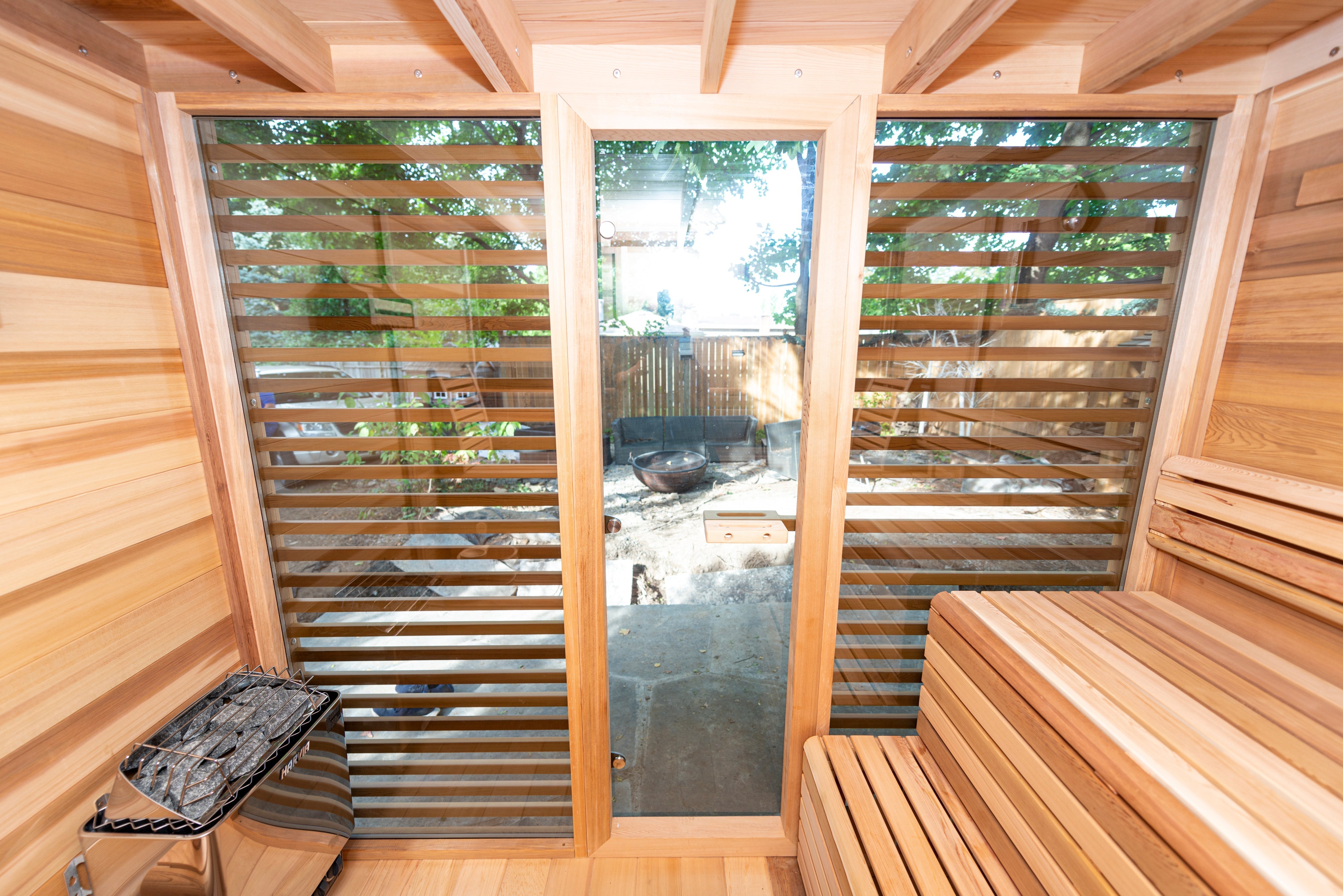 Outdoor Pure Cube Sauna