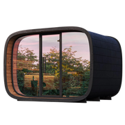 Saunasell Round Cube Single Sauna