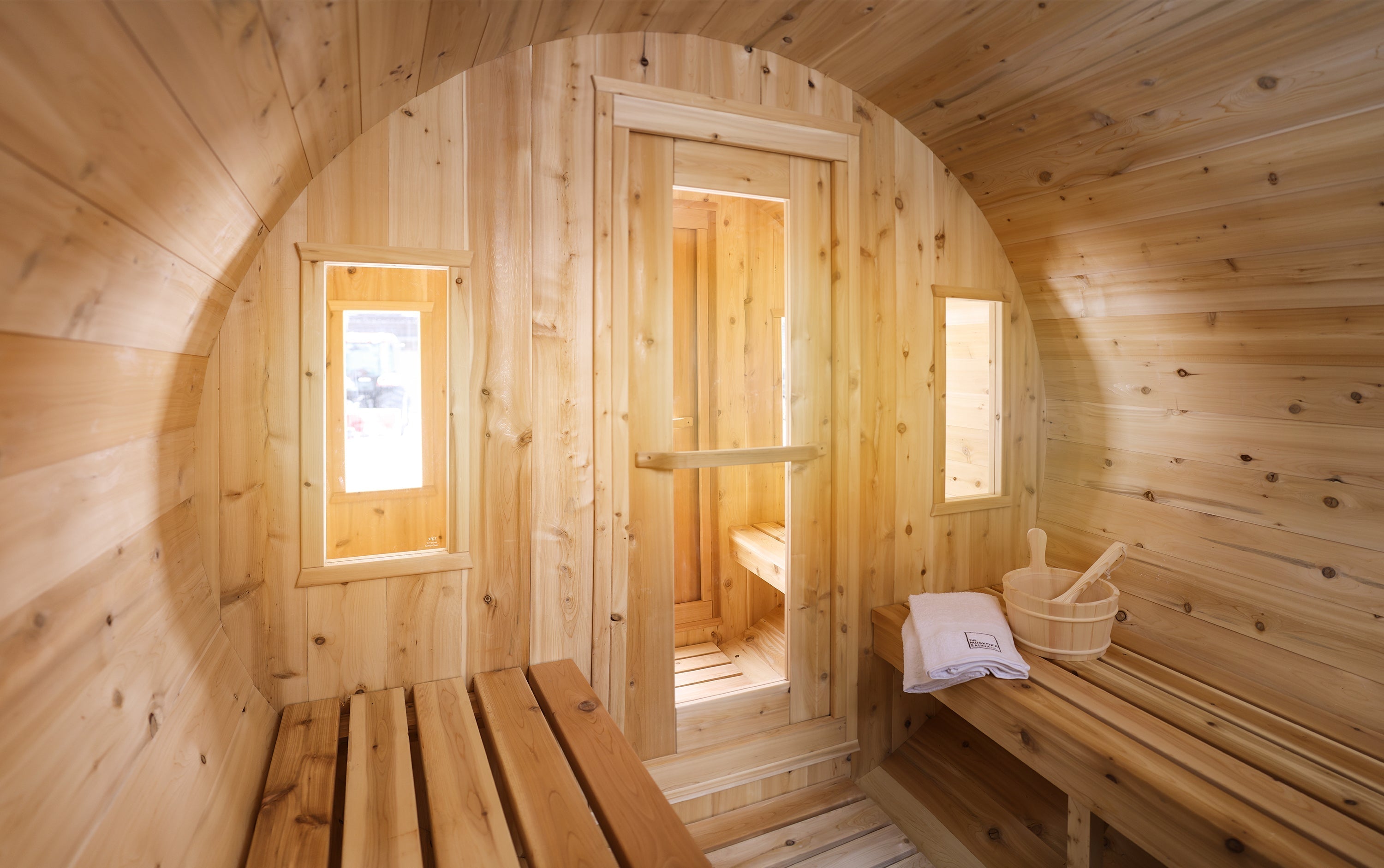 Premium Barrel Sauna