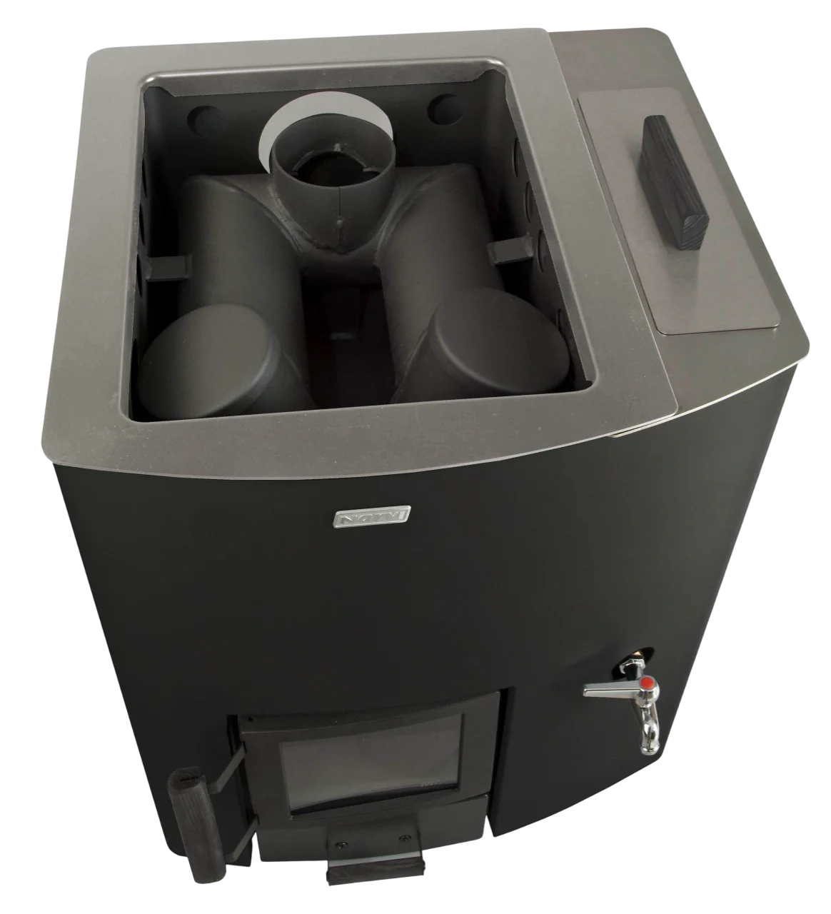 Narvi NC 20 VSO Wood-Burning Sauna Stove with Water Tank
