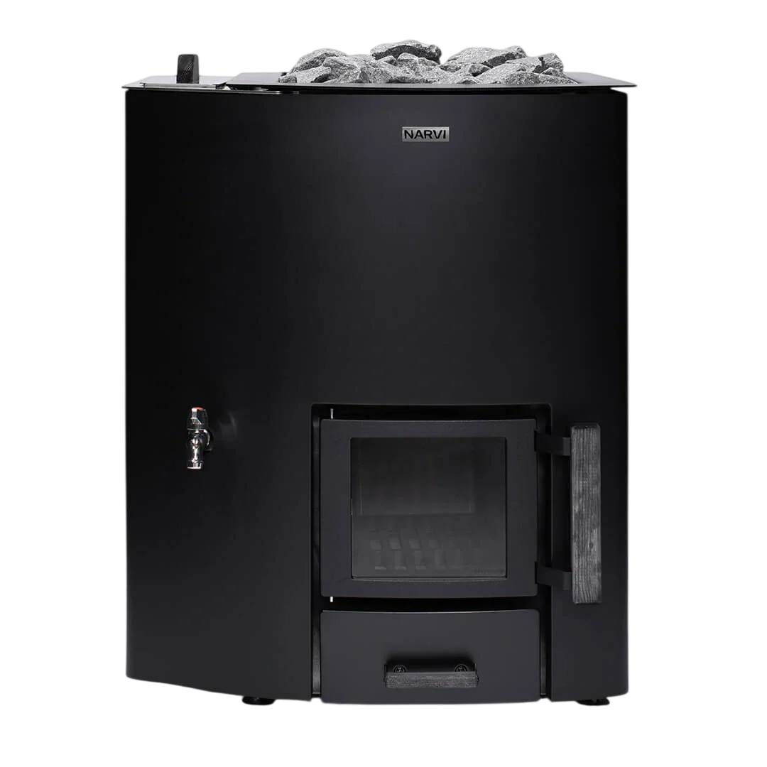 Narvi NC 20 VSV Wood-Burning Sauna Stove with Water Tank
