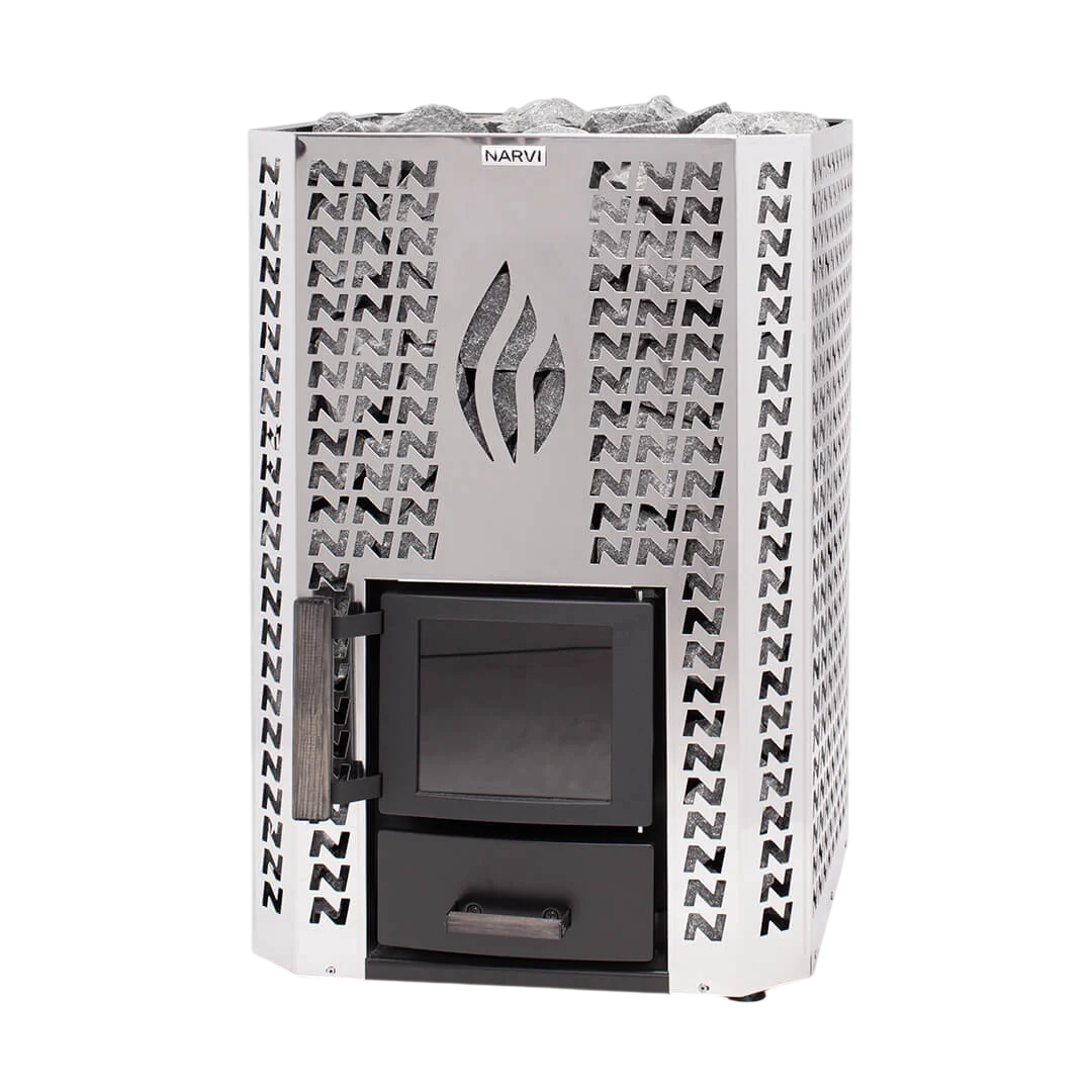 Narvi Stony 20 Stainless Wood-Burning Sauna Stove