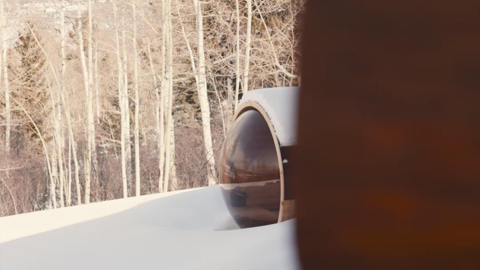 Load video: Premium 7'x 8' Barrel Sauna With 2' Porch