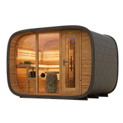 Saunasell Round Cube Double Sauna